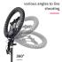 JMARY FM-14R 14-inch Live Streaming Ring Light Photography LED Fill Light - Black